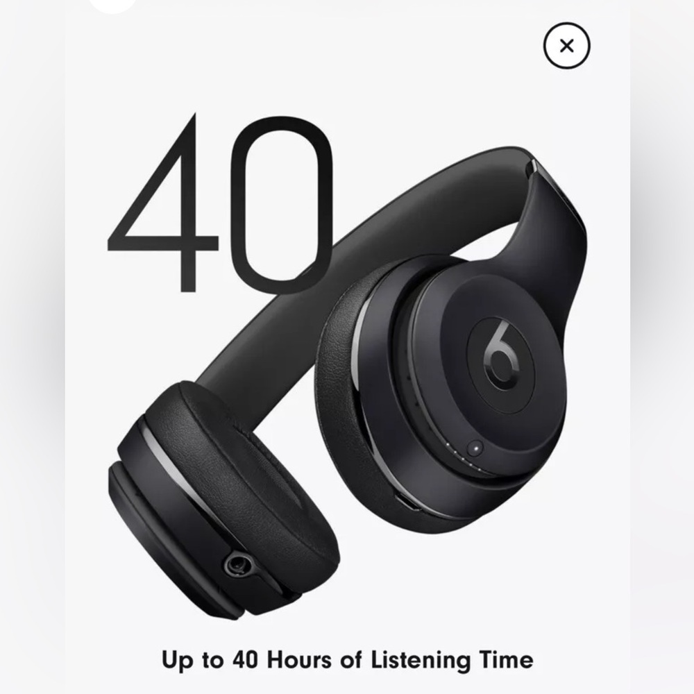 Beats by Dr. Dre Beats Solo3 On-Ear Wireless Headphones - Black